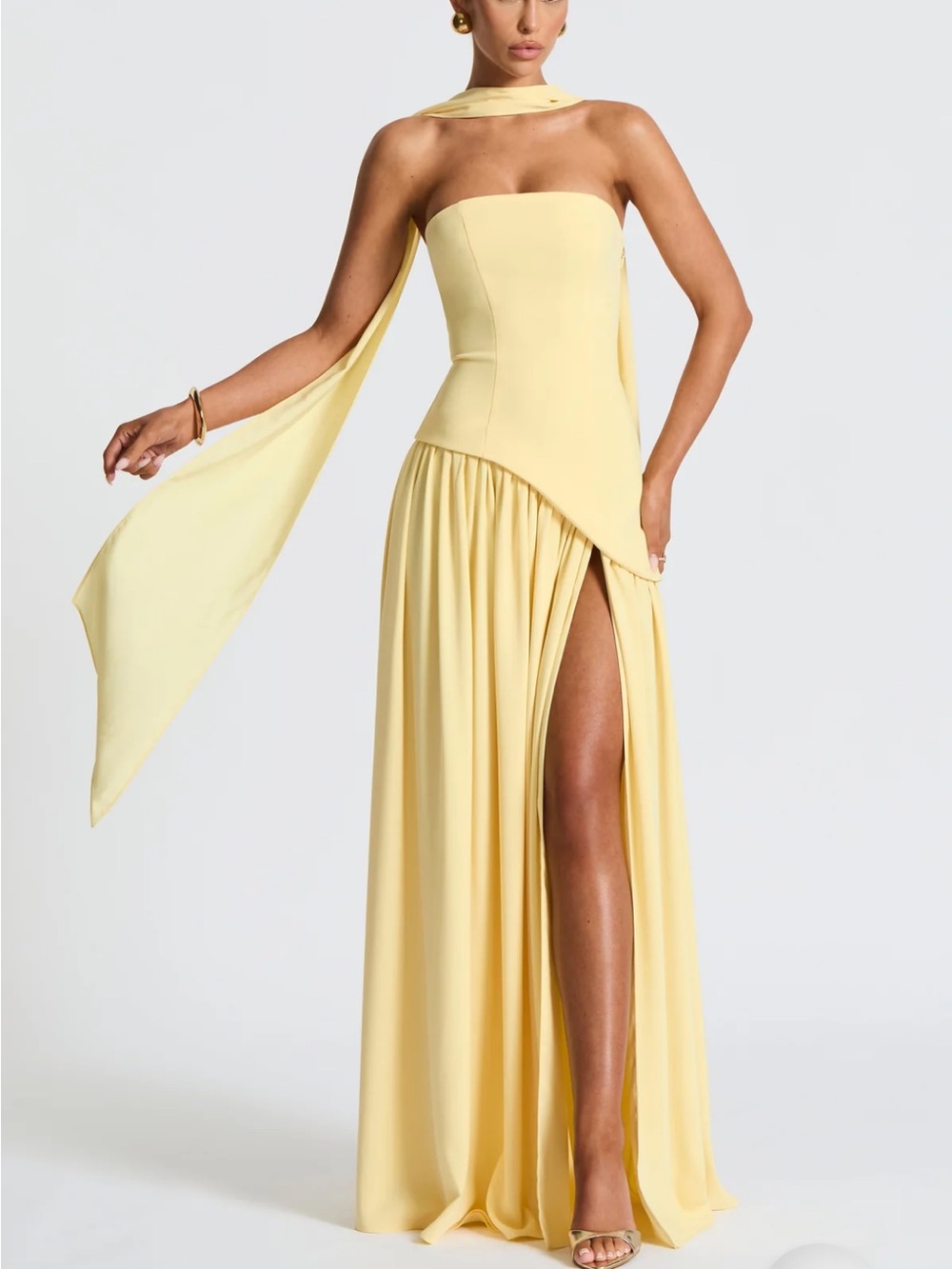 BabyBoo Fashion butter yellow dress
